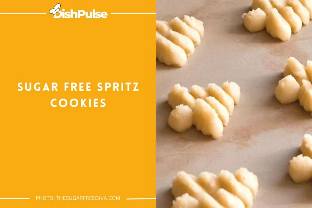 Sugar Free Spritz Cookies