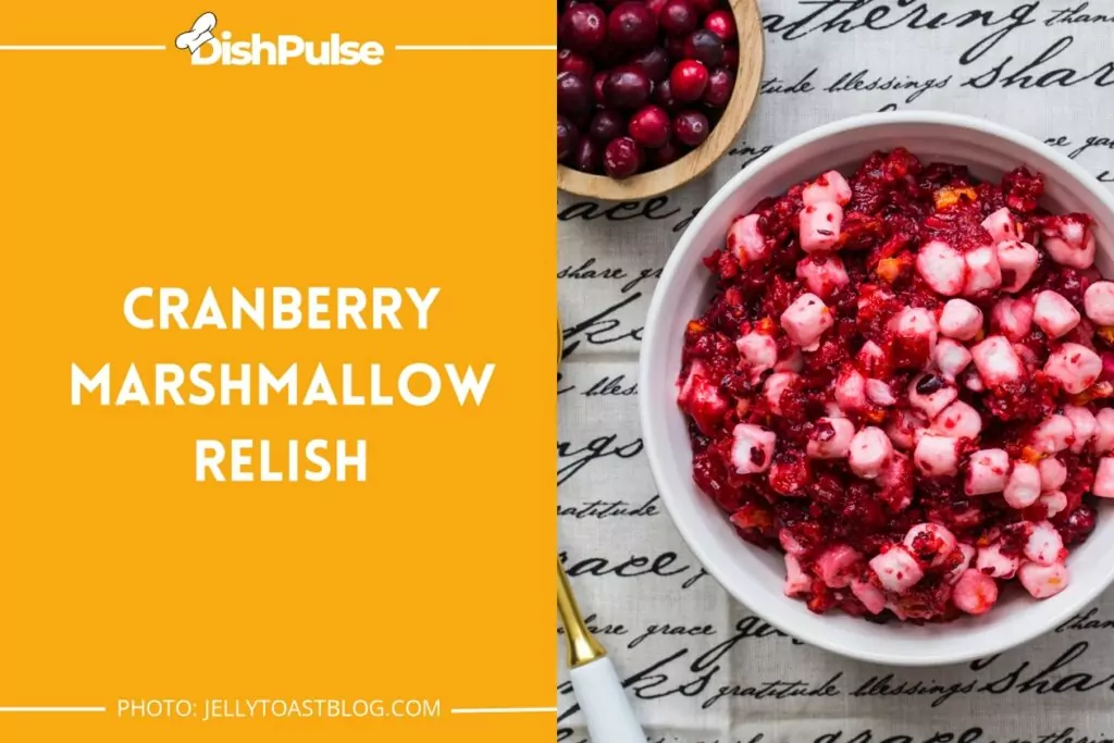Cranberry Marshmallow Relish