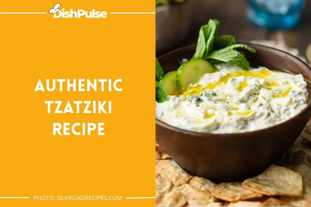 Authentic Tzatziki Recipe