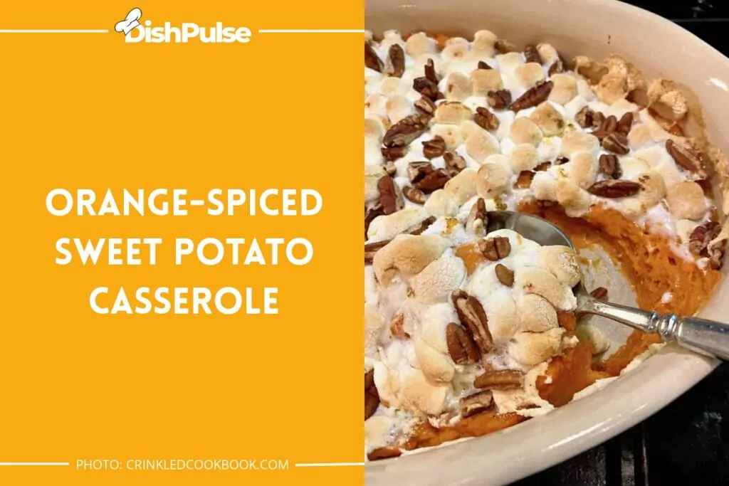 Orange-Spiced Sweet Potato Casserole