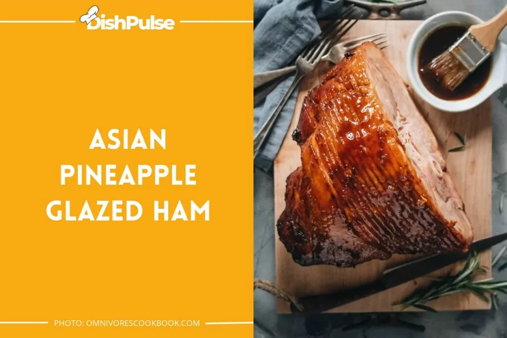Asian Pineapple Glazed Ham
