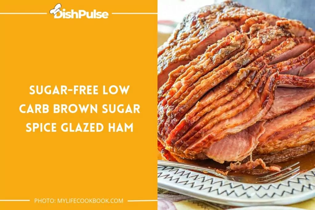 Sugar-Free Low Carb Brown Sugar Spice Glazed Ham