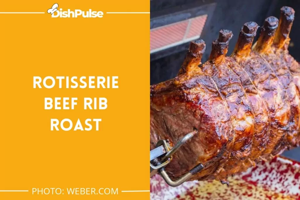 Rotisserie Beef Rib Roast