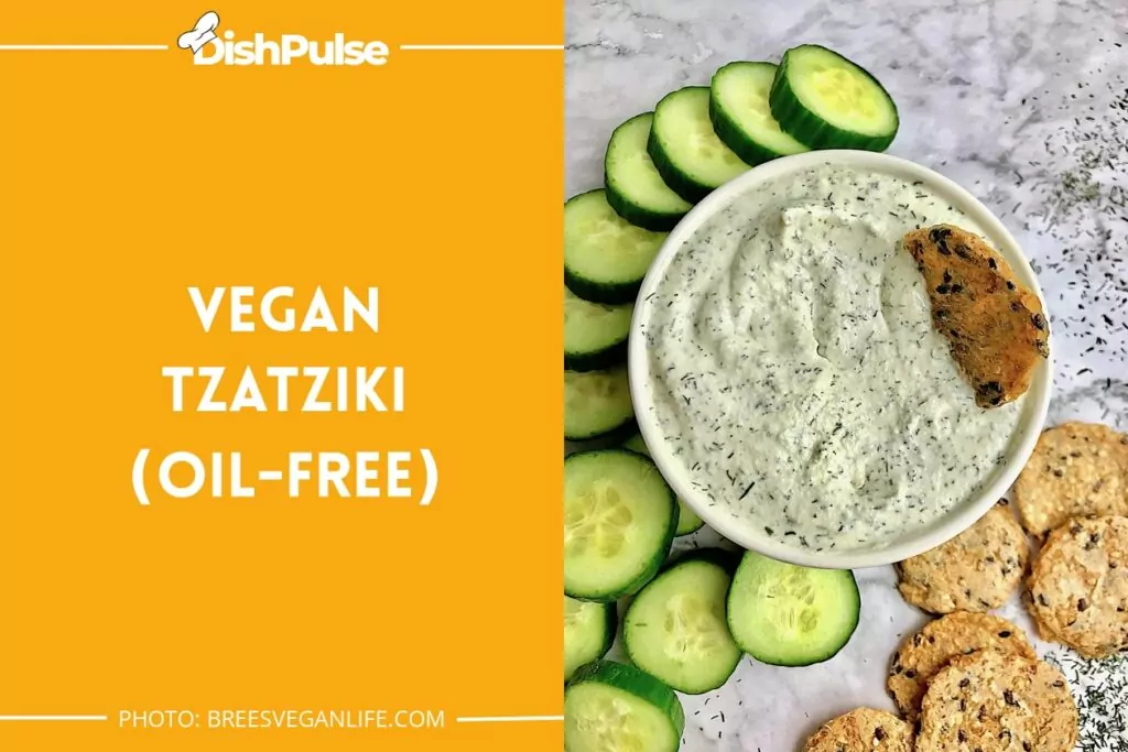 Vegan Tzatziki (Oil-Free)