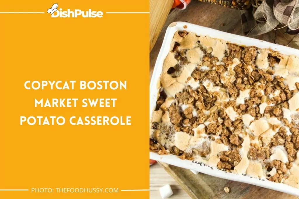 Copycat Boston Market Sweet Potato Casserole
