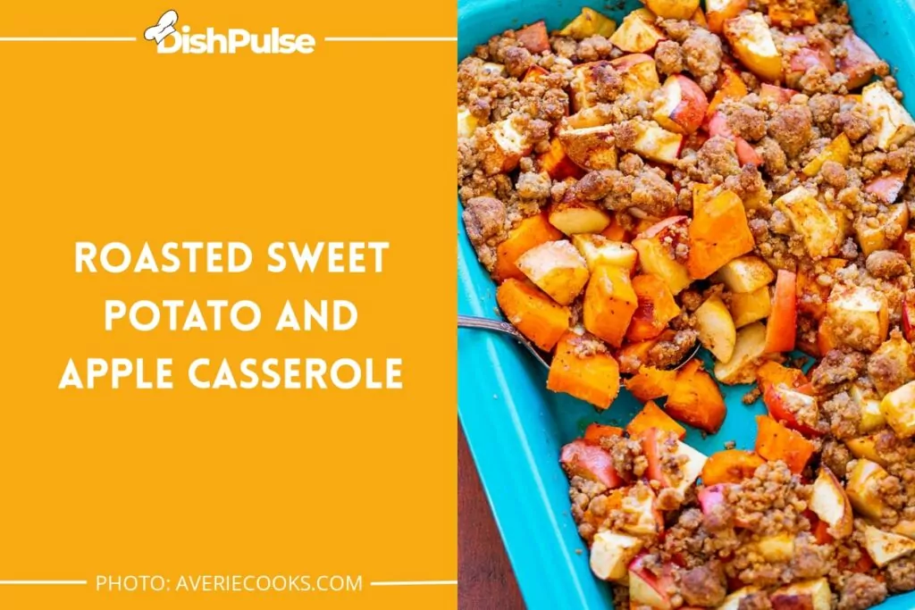 Roasted Sweet Potato and Apple Casserole