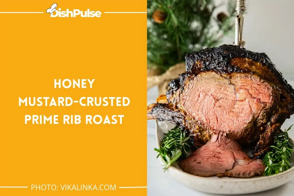 Honey Mustard-Crusted Prime Rib Roast