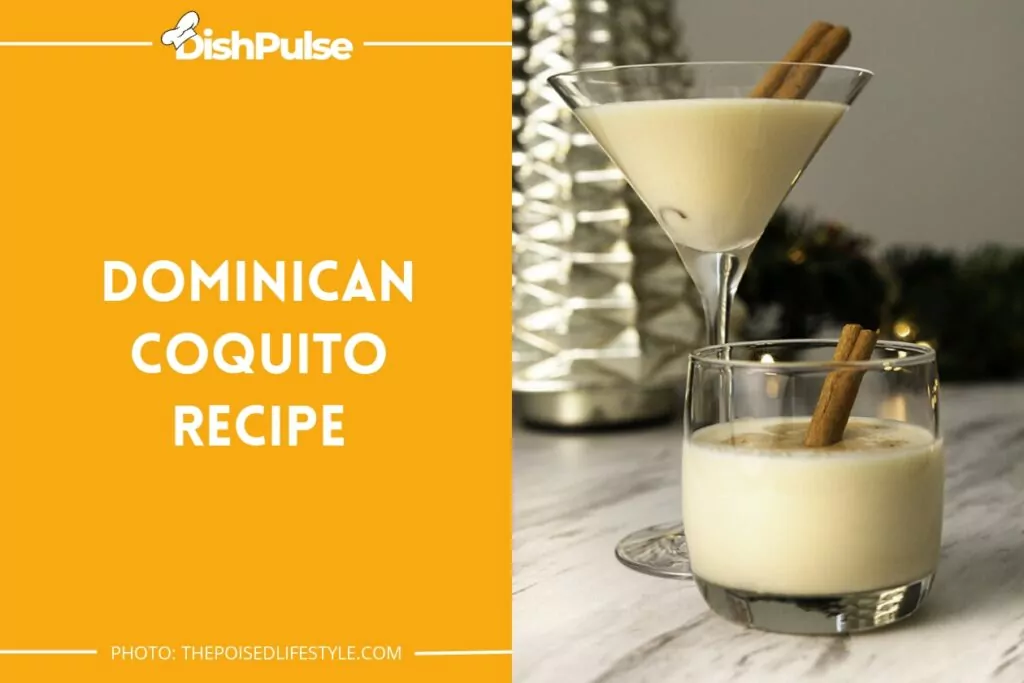 Dominican Coquito Recipe