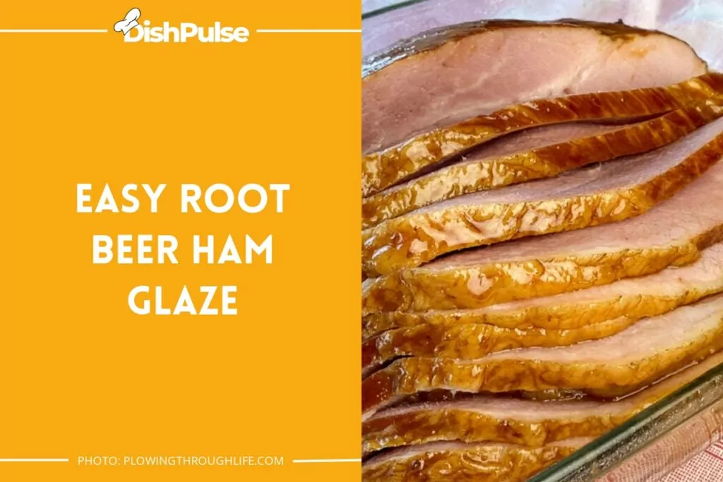 Easy Root Beer Ham Glaze