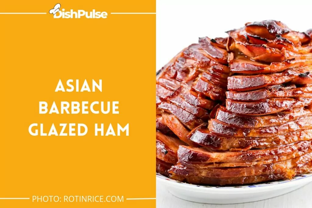 Asian Barbecue Glazed Ham
