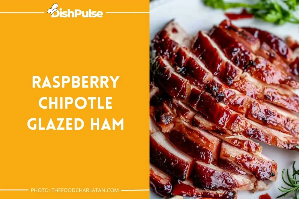 Raspberry Chipotle Glazed Ham