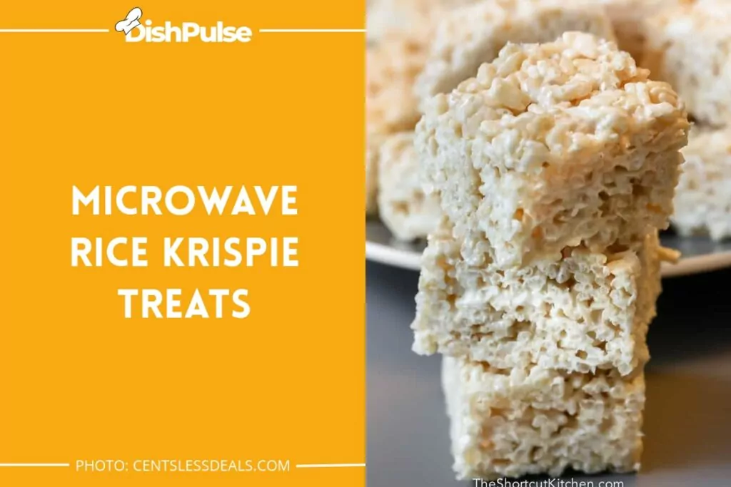 Microwave Rice Krispie Treats