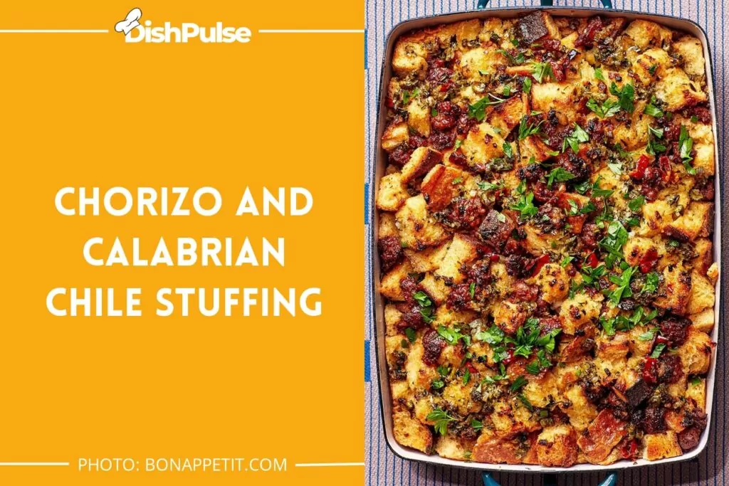 Chorizo and Calabrian Chile Stuffing
