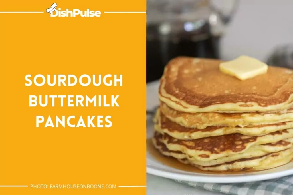 Sourdough Buttermilk Pancakes
