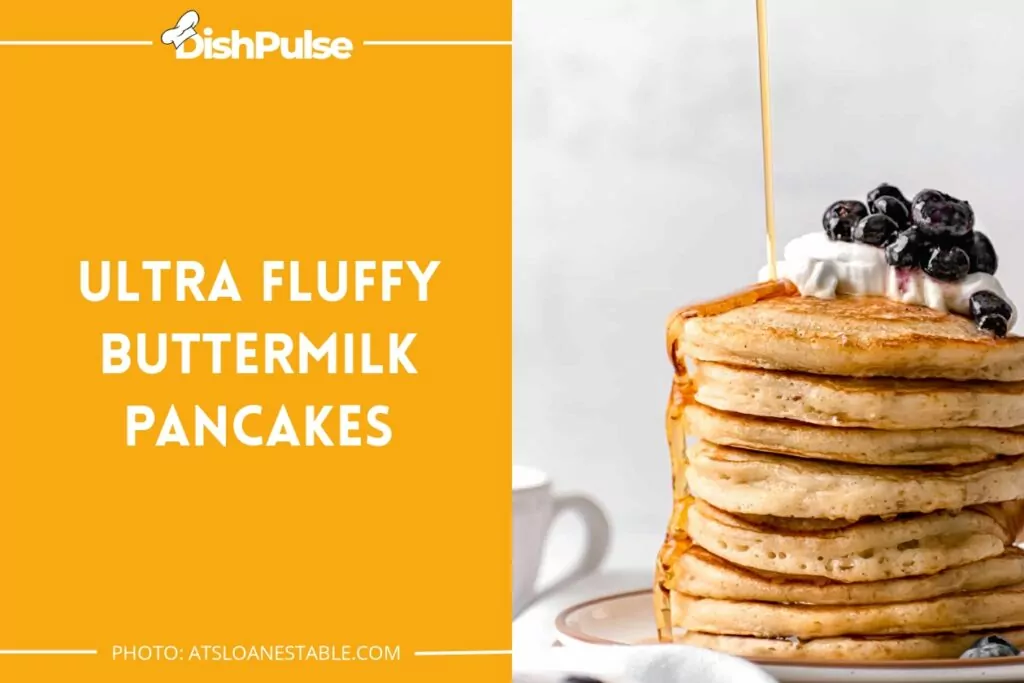 Ultra Fluffy Buttermilk Pancakes