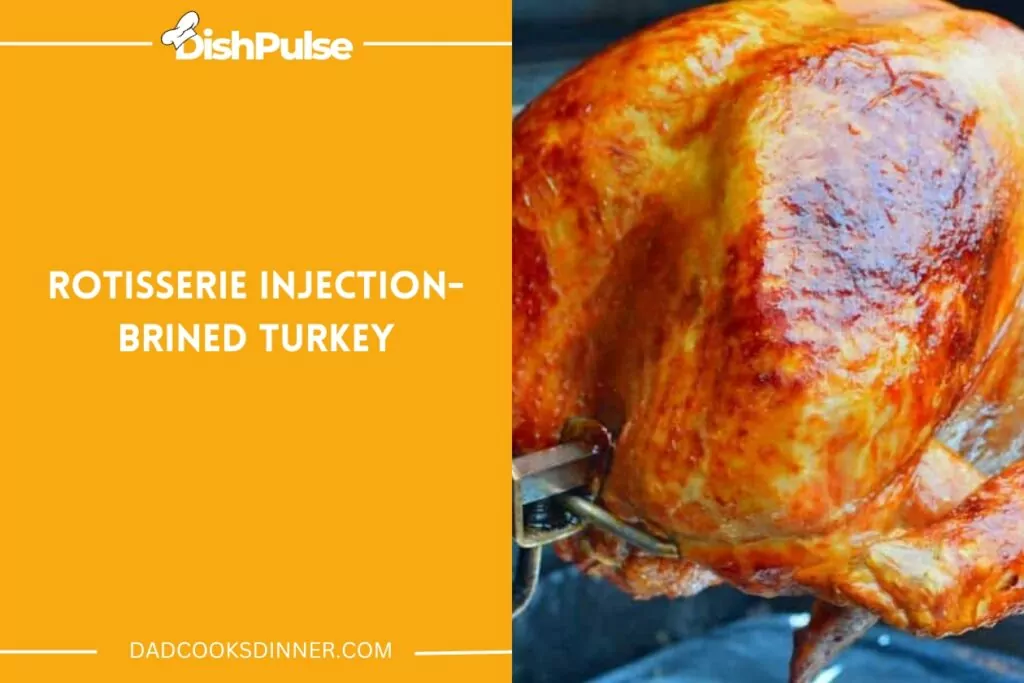 Rotisserie Injection-Brined Turkey