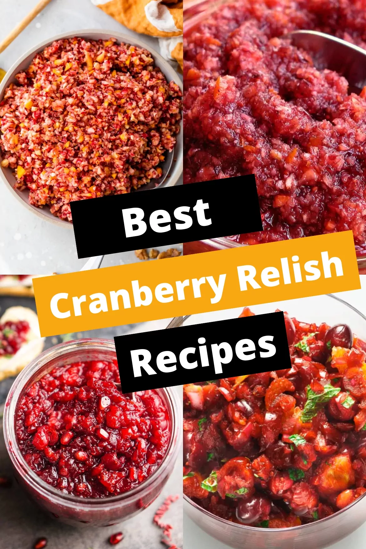 20 Savory Cranberry Relish to Try at Home