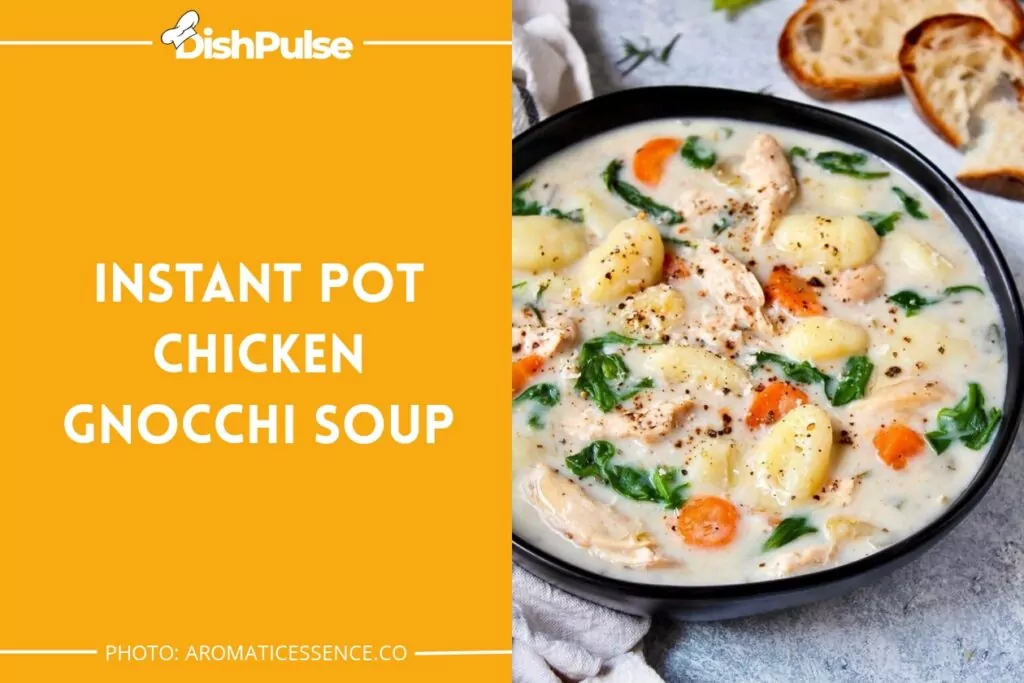Instant Pot Chicken Gnocchi Soup