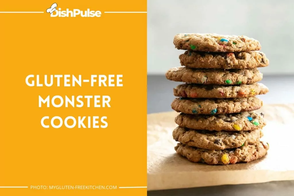 Gluten-free Monster Cookies