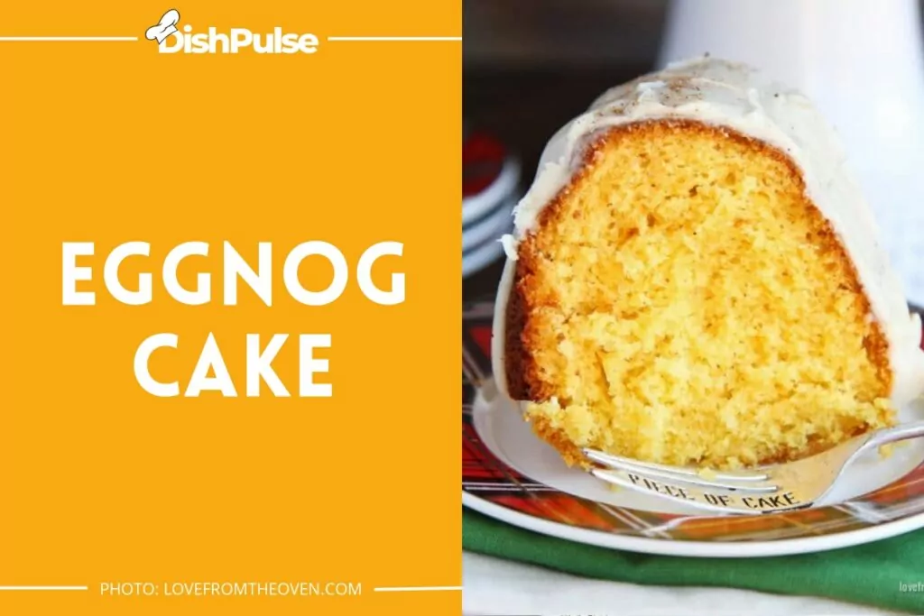 Eggnog Cake