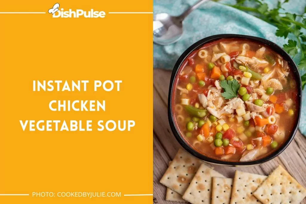 Instant Pot Chicken Vegetable Soup