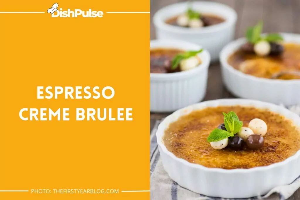 Espresso Creme Brulee
