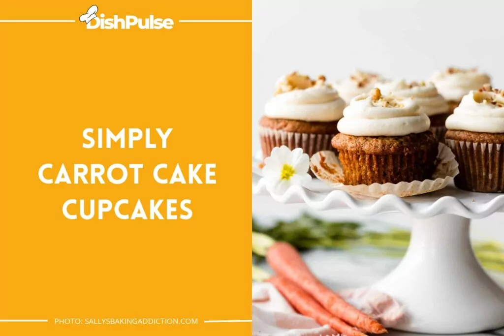 Simply Carrot Cake Cupcakes