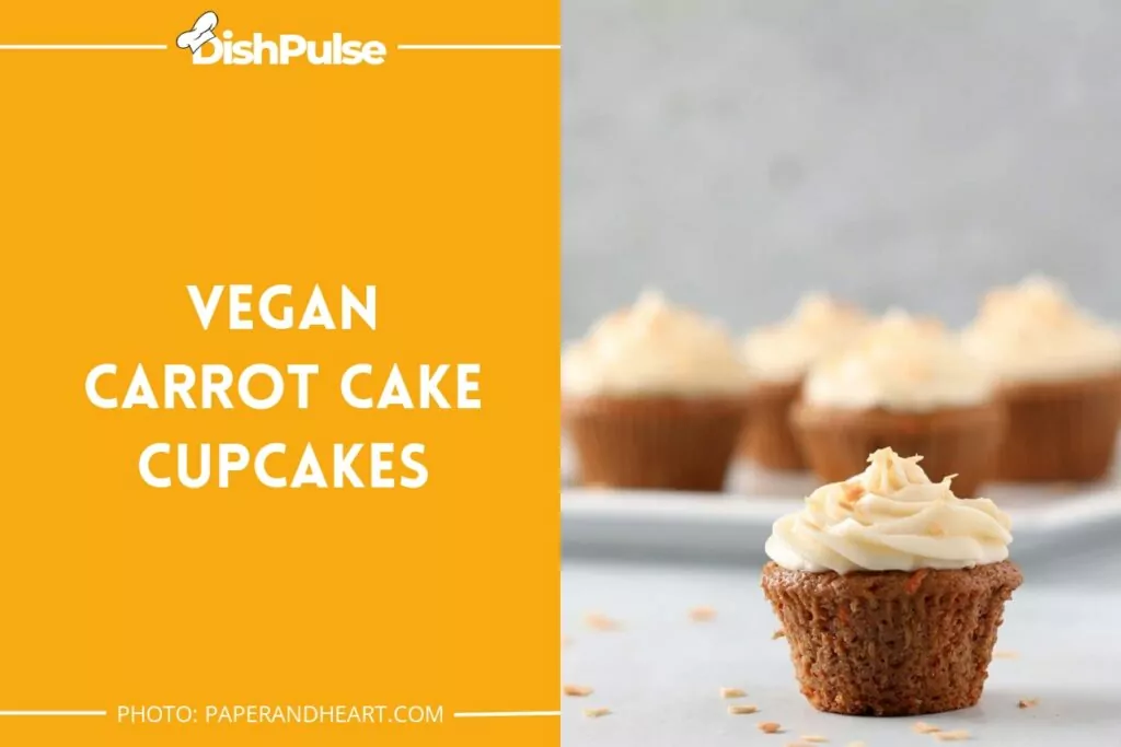 Vegan Carrot Cake Cupcakes