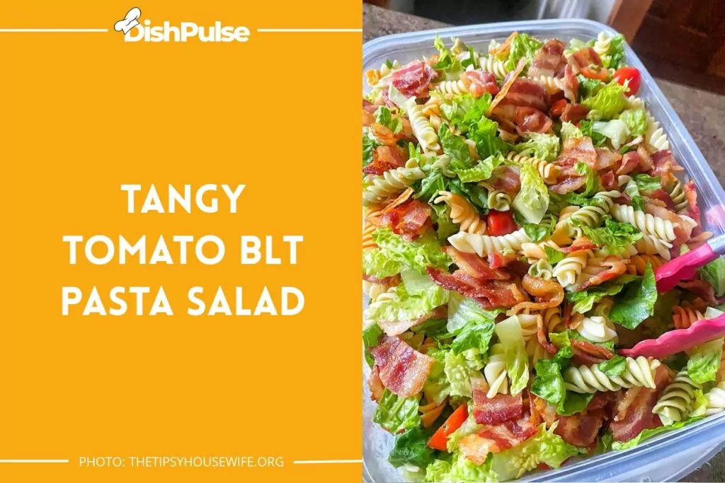 Tangy Tomato BLT Pasta Salad