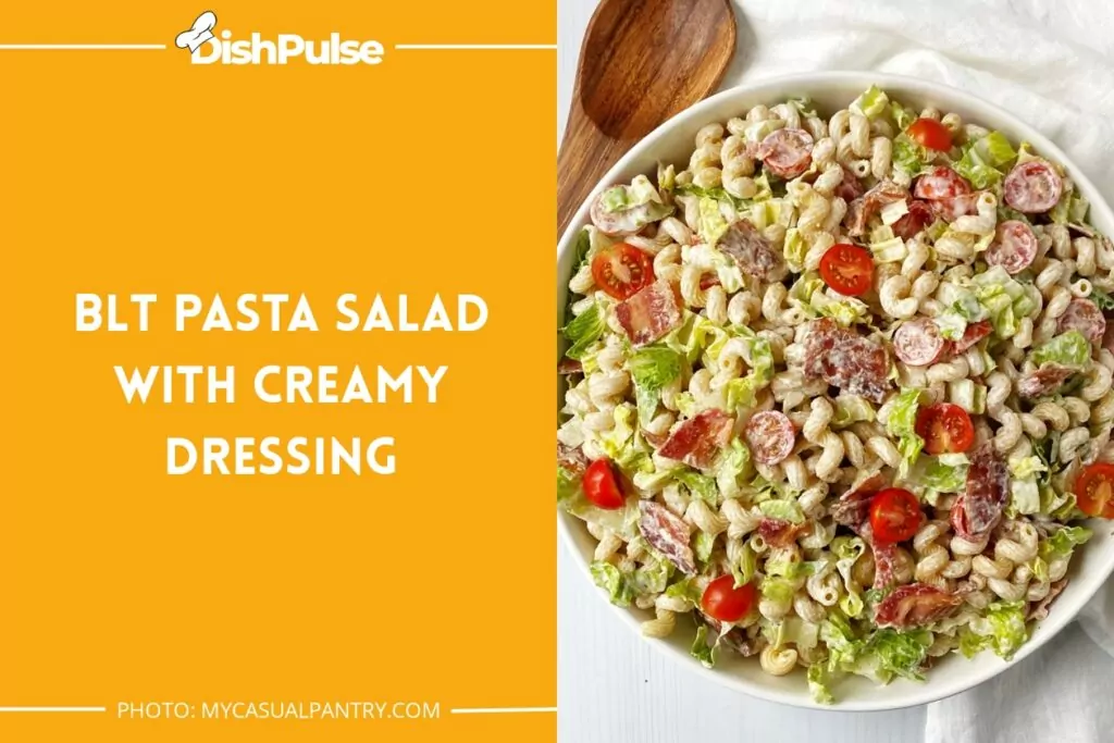 BLT Pasta Salad with Creamy Dressing