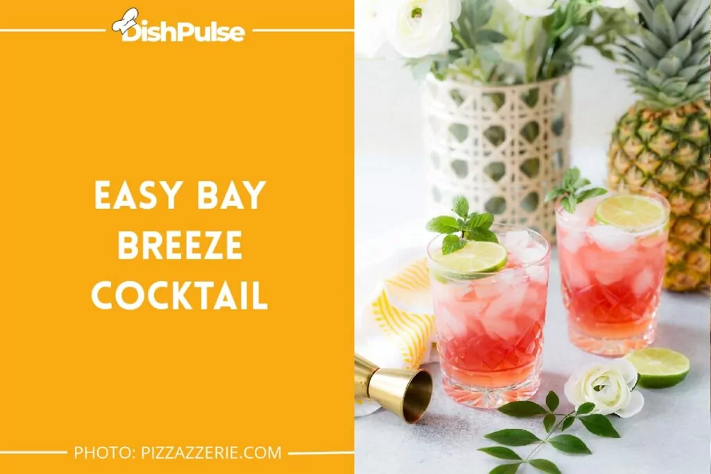 Easy Bay Breeze Cocktail