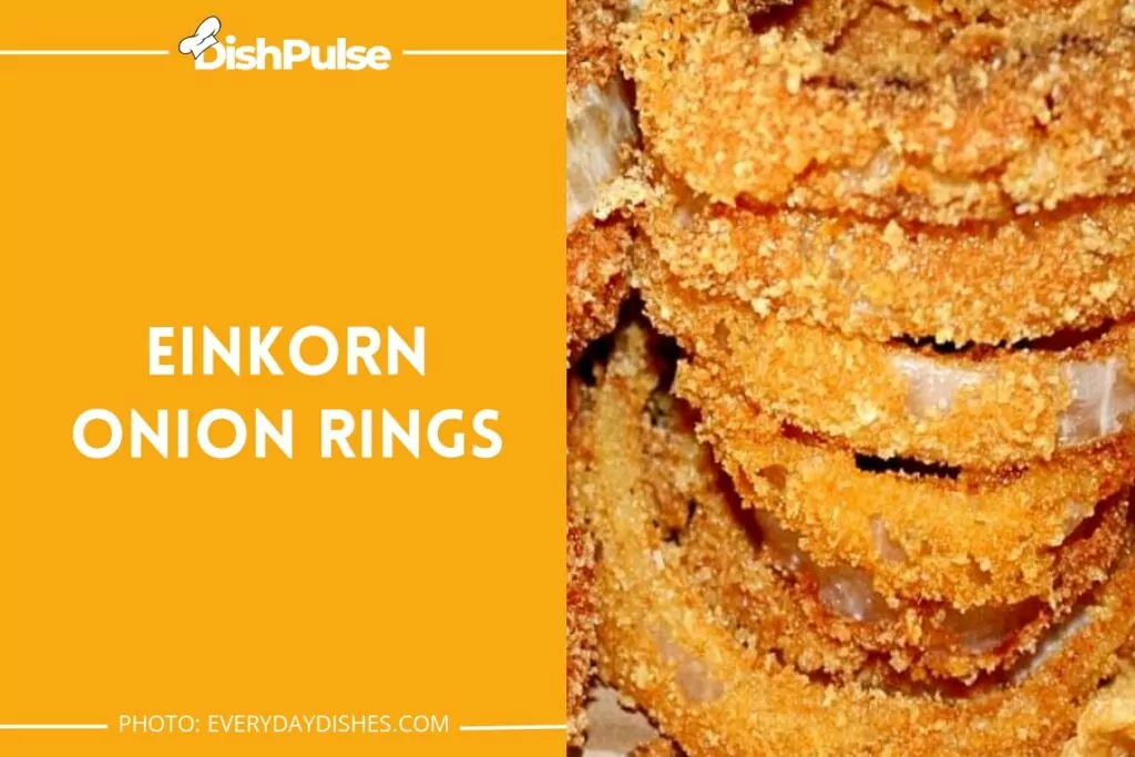 Einkorn Onion Rings