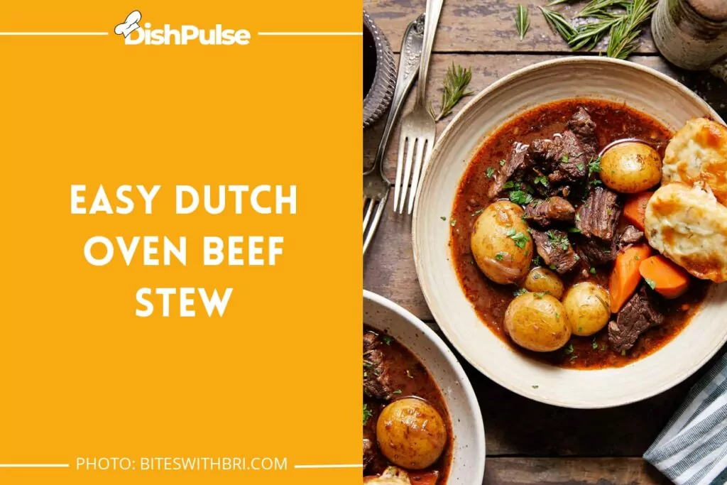 Easy Dutch Oven Beef Stew
