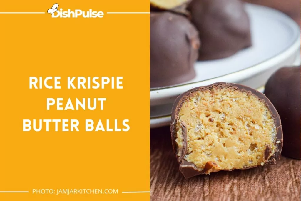 Rice Krispie Peanut Butter Balls
