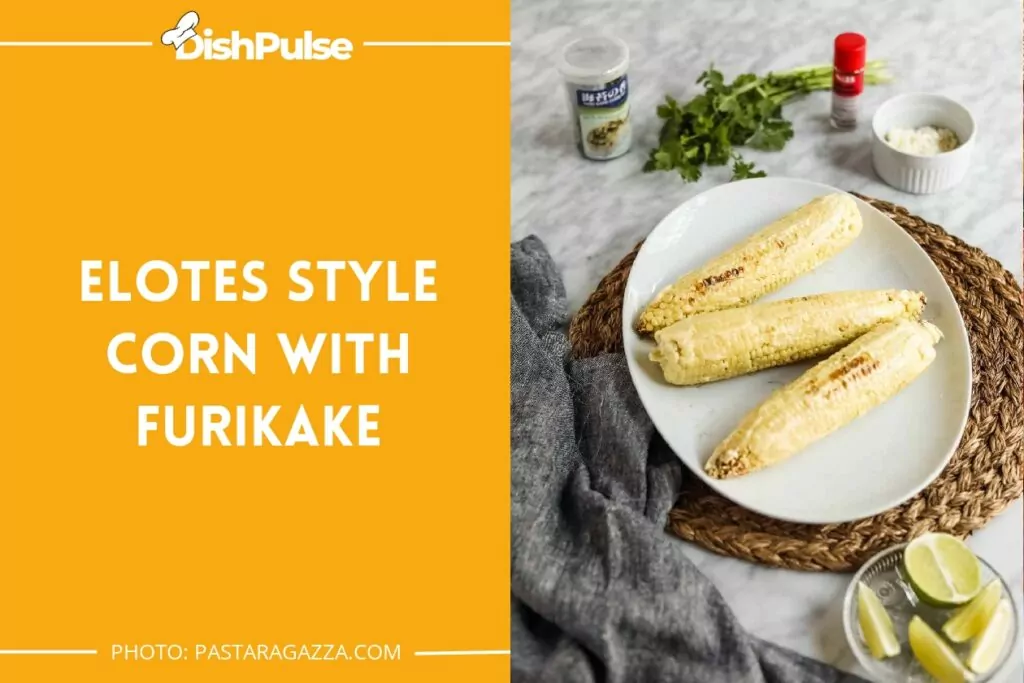 Elotes Style Corn with Furikake