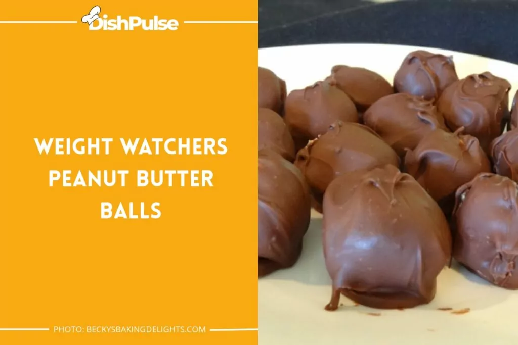 Weight Watchers Peanut Butter Balls