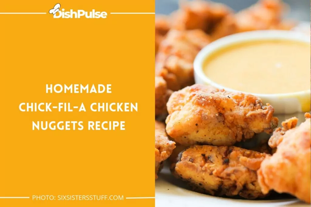 Homemade Chick-Fil-A Chicken Nuggets Recipe