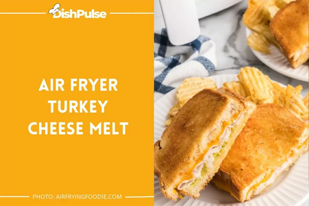Air Fryer Turkey Cheese Melt
