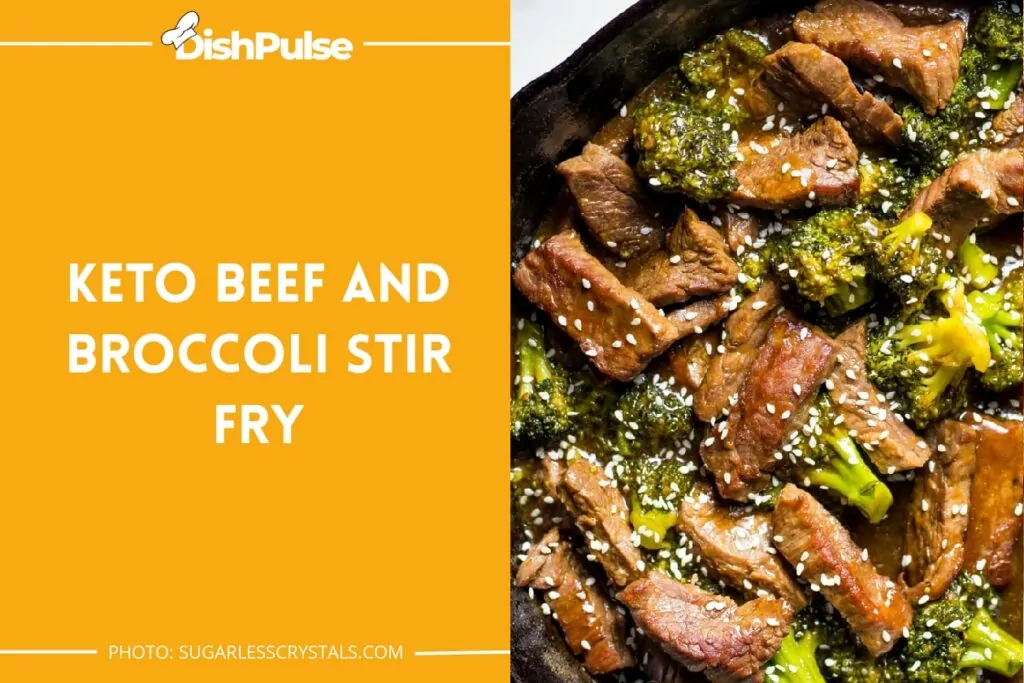 Keto Beef And Broccoli Stir Fry
