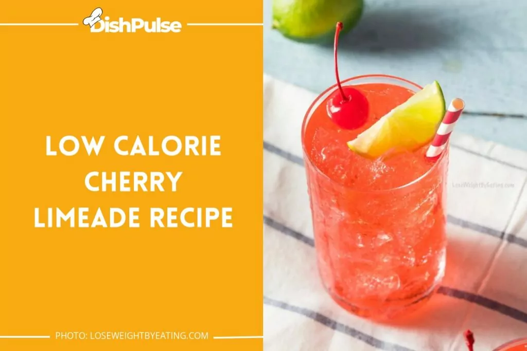 Low Calorie Cherry Limeade Recipe