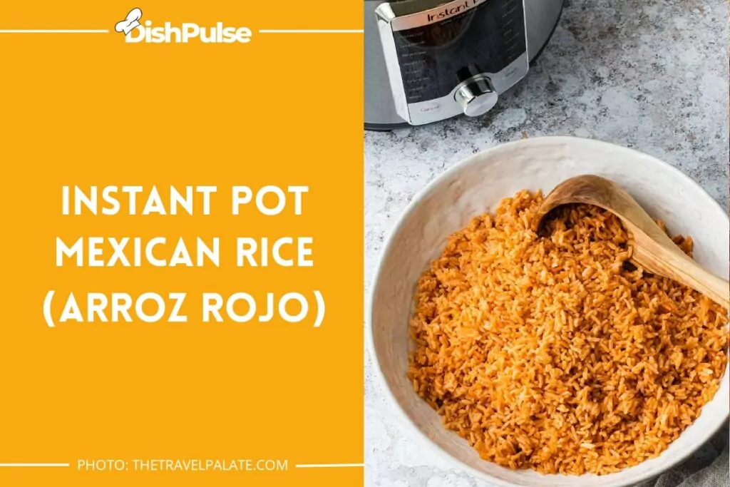 Instant Pot Mexican Rice (Arroz Rojo)