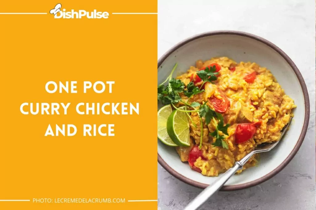 One Pot Curry Chicken and Rice