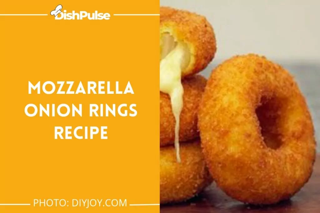 Mozzarella Onion Rings Recipe