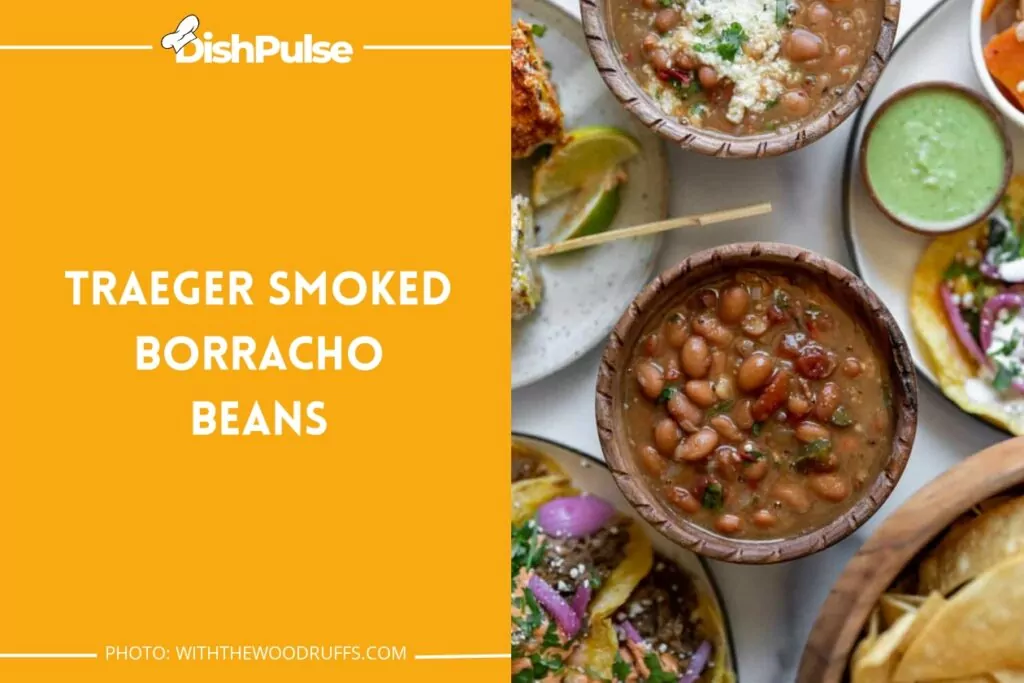 Traeger Smoked Borracho Beans