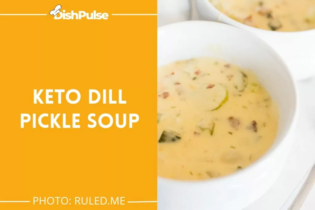 Keto Dill Pickle Soup