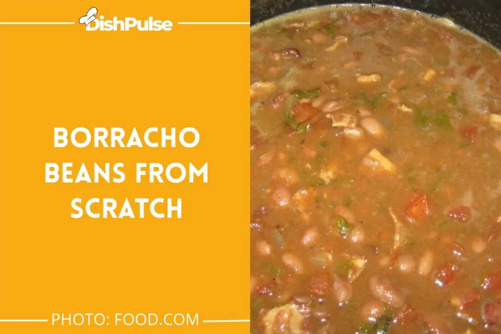 Borracho Beans from Scratch