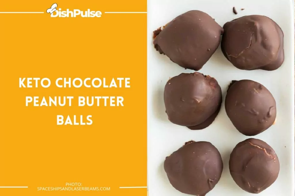 Keto Chocolate Peanut Butter Balls