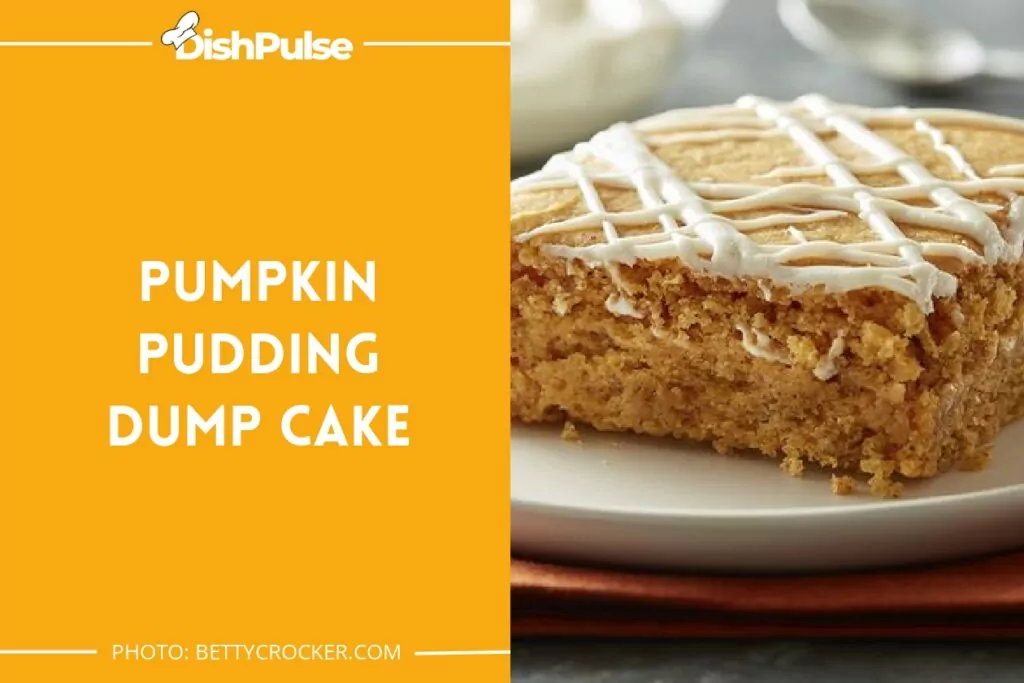 Pumpkin Pudding Dump Cake