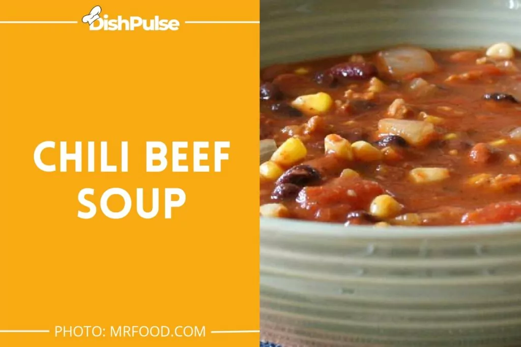 Chili Beef Soup