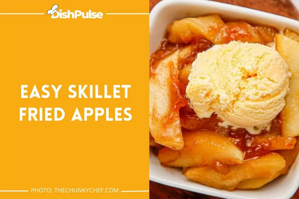 Easy Skillet Fried Apples